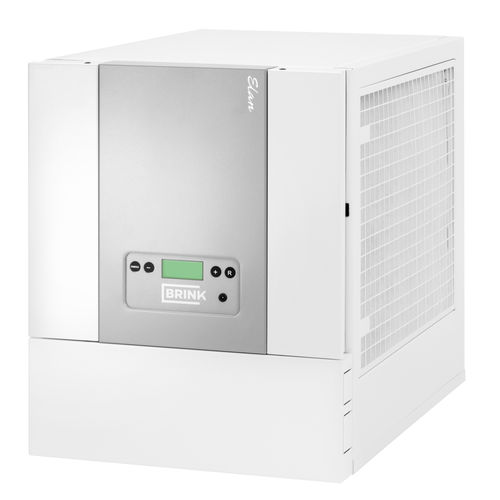 Hot water air heater - ALLURE - Brink Climate Systems - gas / wall-mounted / floor