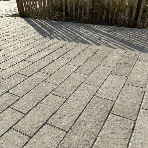 Natural stone paver - PAF08 - REPLIK - for outdoor use / street / flamed