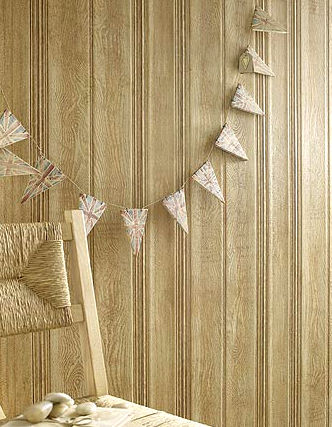 Linoleum wall-covering - LINENFOLD - Lincrusta - textured / wood look / home