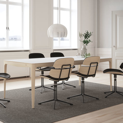 Contemporary table - GM 3700 Ro - Naver Collection - oak / solid wood / walnut