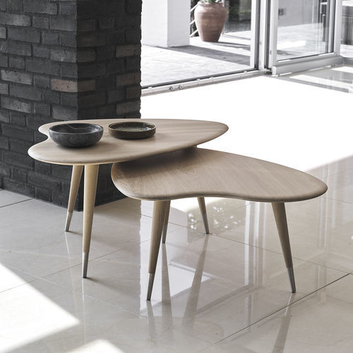Contemporary coffee table - AK 2510-2580 - Naver Collection - oak / walnut / ash