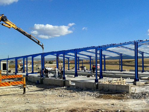 Galvanised steel warehouse - UNILEVER LIPTON - APEC Smart Steel Structures