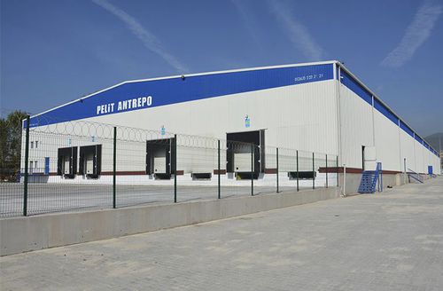 Precast warehouse - PELIT ANTREPO - APEC Smart Steel Structures - galvanised steel