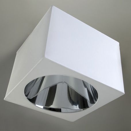 Contemporary ceiling light - M005 - IPSILON PARALUMI - square / flexible / silk