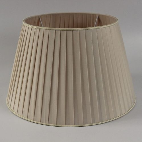 Contemporary lampshade - TRONCO CONO BASSO PLISSÈ - IPSILON PARALUMI - fabric / customizable