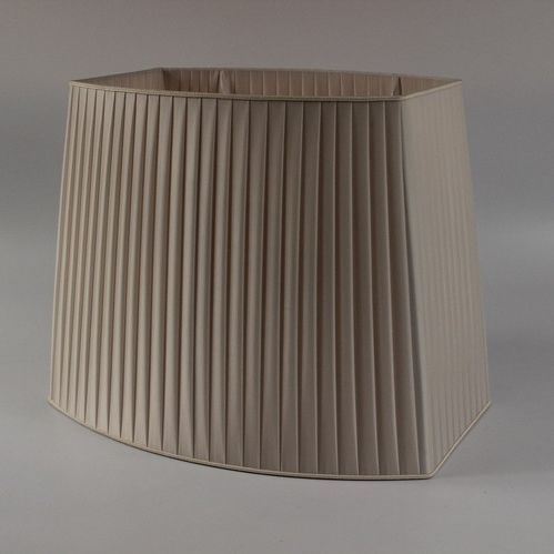Contemporary lampshade - RETTANGOLO BOMBATO PLISSÈ - IPSILON PARALUMI - metal / fabric / custom-made