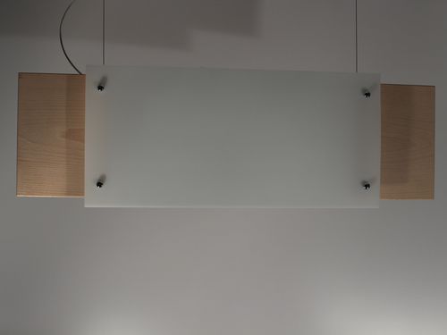 Pendant lamp - P003 - IPSILON PARALUMI - solid wood / Plexiglas® / contemporary