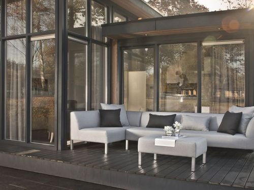Modular sofa - IBIZA - Design 2 chill - corner / contemporary / fabric