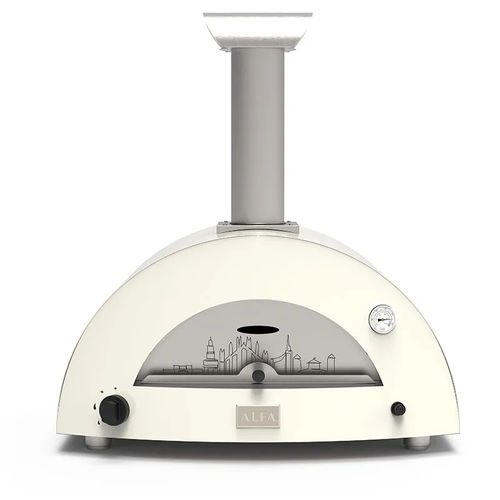 Home pizza oven - MILANO - Alfa Forni - gas / wood-burning / free-standing