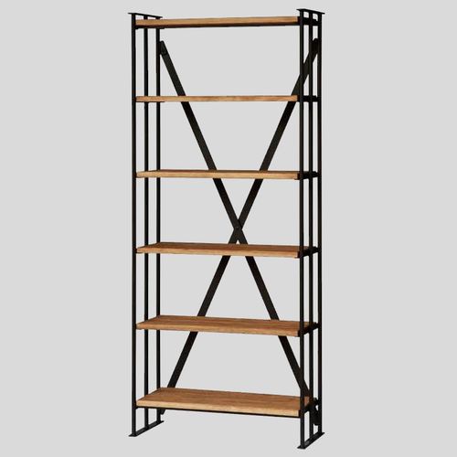 Contemporary shelf - JH 80 - NOODLES NOODLES & NOODLES CORP. - wooden / steel / commercial