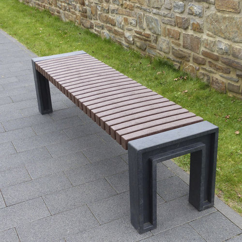 Recycled plastic bench seats hot sale