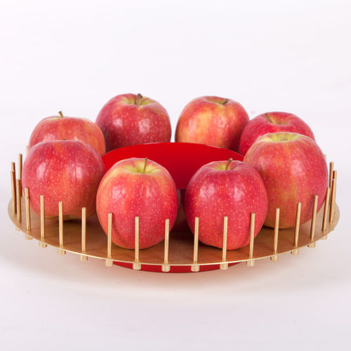 Brass fruit basket - ELEMENTA - MINGARDO - iron / for domestic use