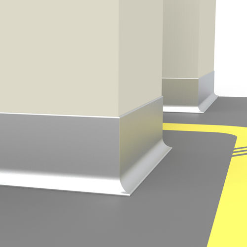 Aluminum skirting - ASP91 - ARFEN