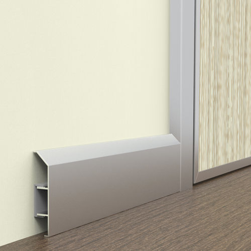 Aluminum skirting - ASP121 - ARFEN - for electrical wiring
