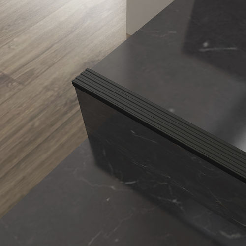 Rubber stair nosing - SB11 - ARFEN - aluminum / non-slip