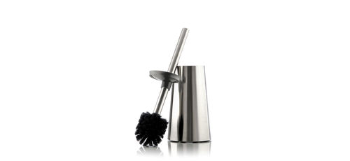 Plastic toilet brush - eva solo - stainless steel / floor