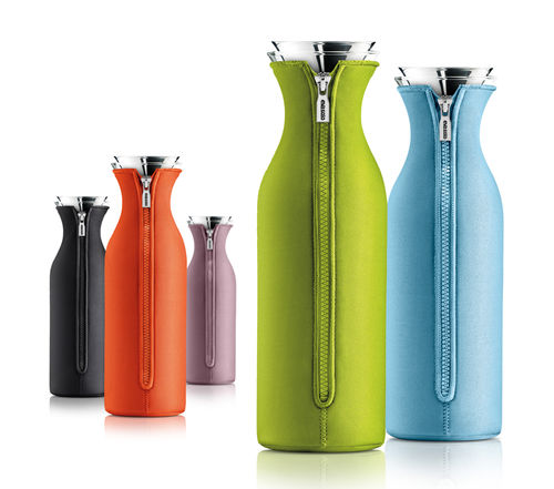 Borosilicate glass carafe - FRIDGE - eva solo - stainless steel / commercial / for domestic use