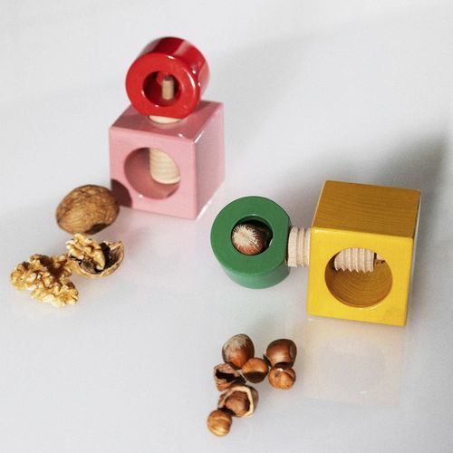 Wooden nut cracker - ES20 - ALESSI S.P.A.