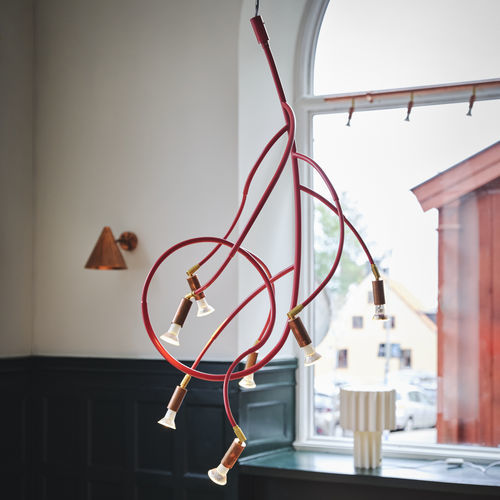 Original design chandelier - Ranka - ORSJO - wire / 5 light / 7 light