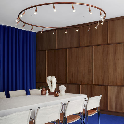 Contemporary chandelier - Star  - ORSJO - nickel-plated brass / brass / copper