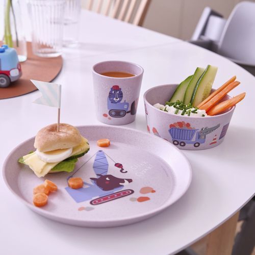 Thermoplastic tableware - CONNECT TRUCKS - Koziol - home
