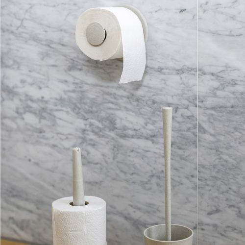 Wallmounted toilet roll holder PLUG'N'ROLL Koziol plastic / home