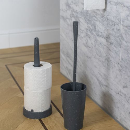 Floormounted toilet roll holder RIO Koziol plastic / double roll