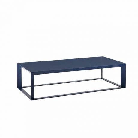 Contemporary coffee table - Frame - MEME DESIGN - steel / steel base / rectangular
