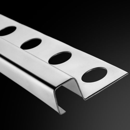 Stainless steel edge trim - SQUARE & LISTEL - plastdecor - for tile