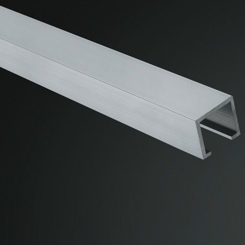 Aluminum edge trim - LISTEL U - 10 - plastdecor - for tile