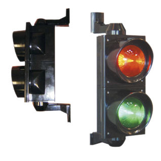Polycarbonate traffic light - 15856 - TTS - bicolor / LED