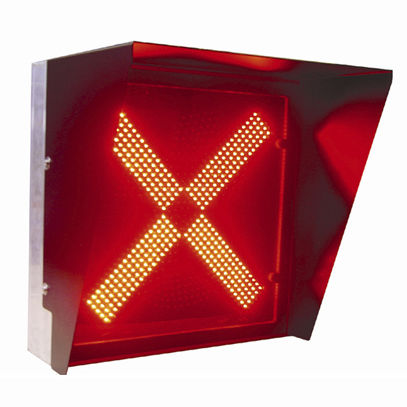 LED traffic light - H450 - TTS - polycarbonate / aluminum