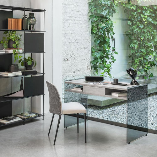 Free-standing desk - SPACE - pezzani home collection - contemporary / laminate / straight