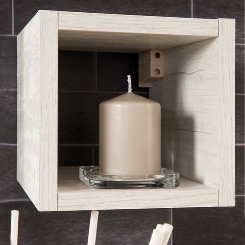 Contemporary bathroom cabinet - UNIKA-PENSILE-GIORNO - LMC srl - wooden / wall-mounted