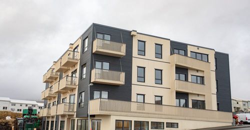 Prefab building - FAROE ISLANDS - Nordic Homes - wooden / concrete / steel