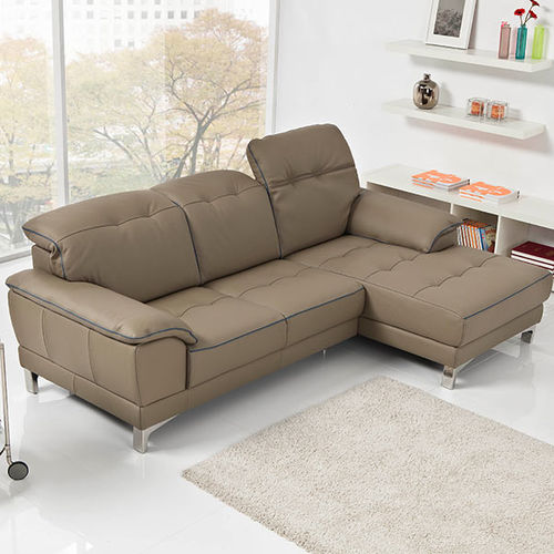 Corner sofa - IRIS - egoitaliano - contemporary / leather / with reclining back