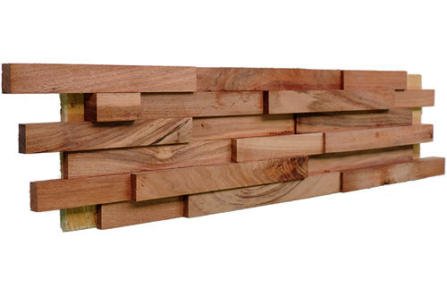 Wooden wall cladding - CURUPAU - INPA Parket - interior / 3D / decorative