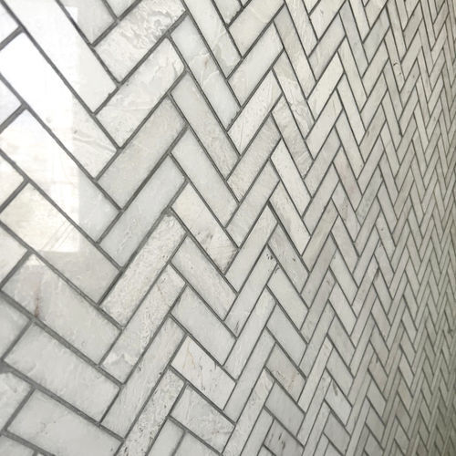 Marble mosaic tile - MR005 - PIKARO HANDMADE TILES - natural stone / indoor / outdoor
