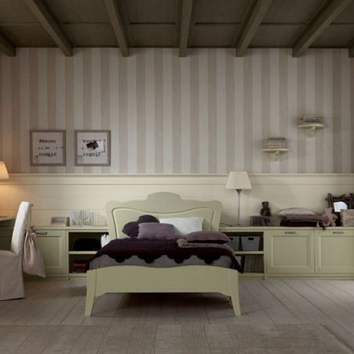 Single bed - ARCANDA N12 - Scandola - traditional / with headboard / boy's
