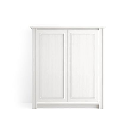 High sideboard - Scandola - traditional / solid wood / white