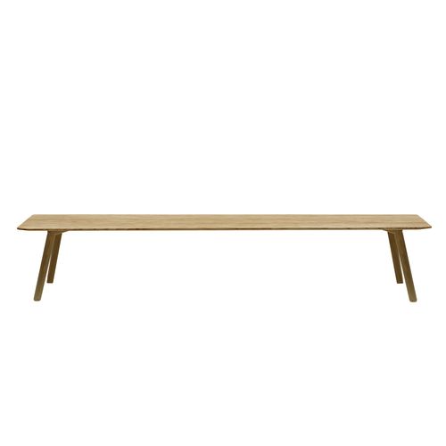 Contemporary bench - MEYER - OBJEKTE UNSERER TAGE - oak / ash