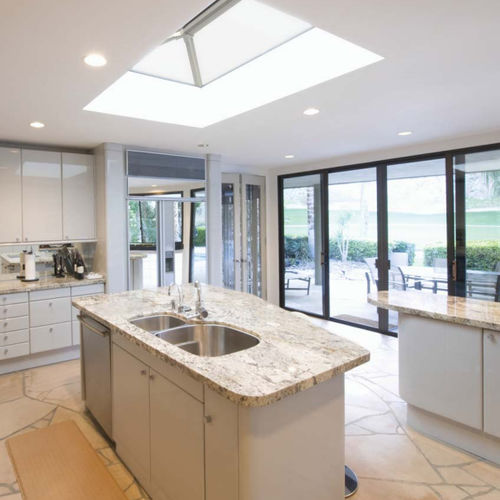 Skylight with skylight frame - ULTRASKY - SKYGLAZE