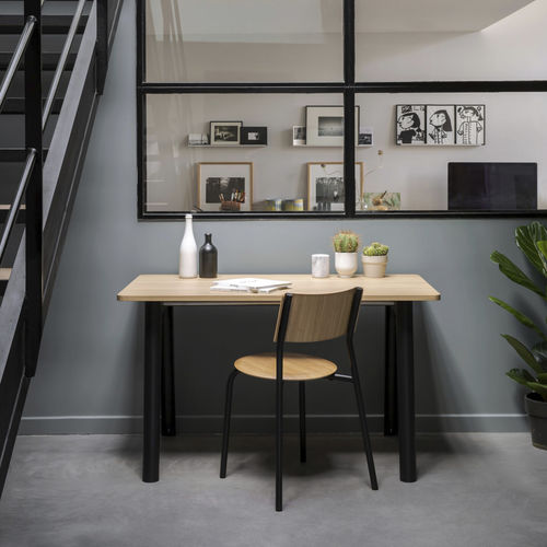 Free-standing desk - MODERN - TIPTOE - contemporary / pine / natural oak