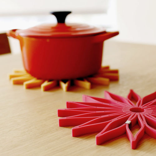 Silicone trivet - SUNFLOWER  - TOAST - other shapes / commercial