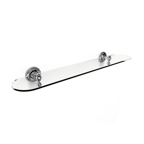Wall-mounted shelf - BI10 - IBB INDUSTRIE BONOMI - traditional / metal / glass