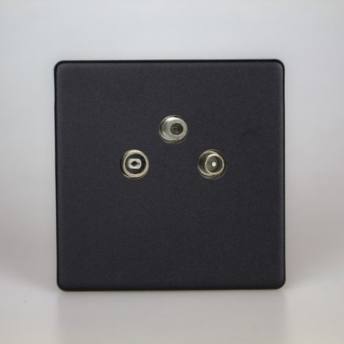 TV socket - NMT-TVS - ALSO & CO - SAT / radio / triple