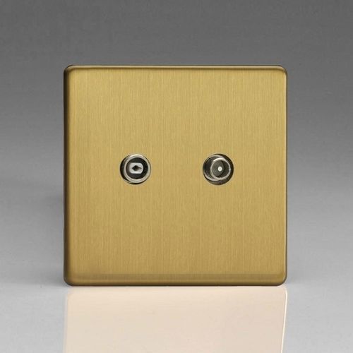 TV socket - LTB-TV - ALSO & CO - radio / double / wall-mounted
