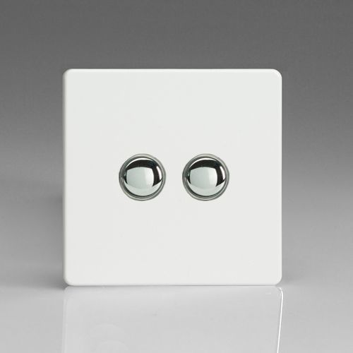 Light switch - BMT-PS2 - ALSO & CO - push-button / recessed / double