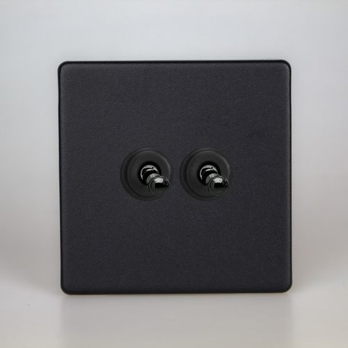 Light switch - NMT-TS2 - ALSO & CO - toggle / recessed / double