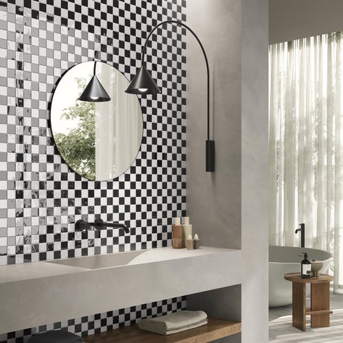 Ceramic mosaic tile - ZELLIGE - AcquarioDue - high-gloss / indoor / bathroom